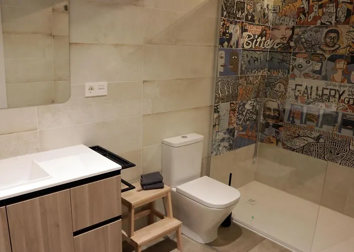 Atico Industrial Centrico, Reformado, Air-acond, Wifi شقة